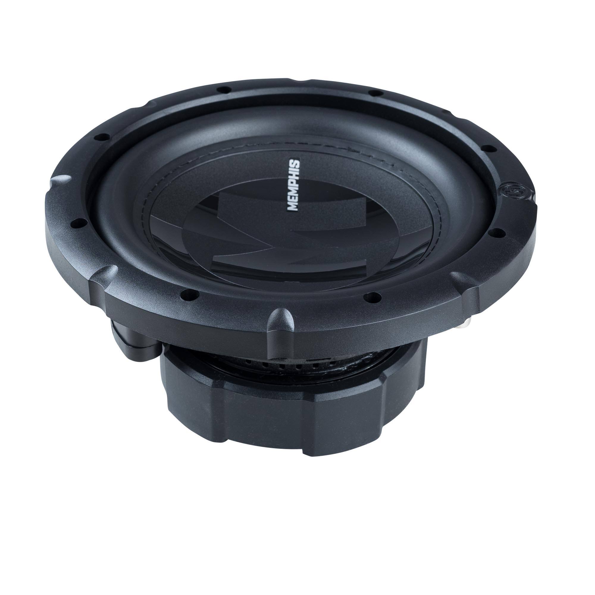 Alt View 3. Memphis Car Audio - Memphis PRX824v2 Power Reference 8" 2/4 Ohm Selectable Impedance Subwoofer - Black/Gray.
