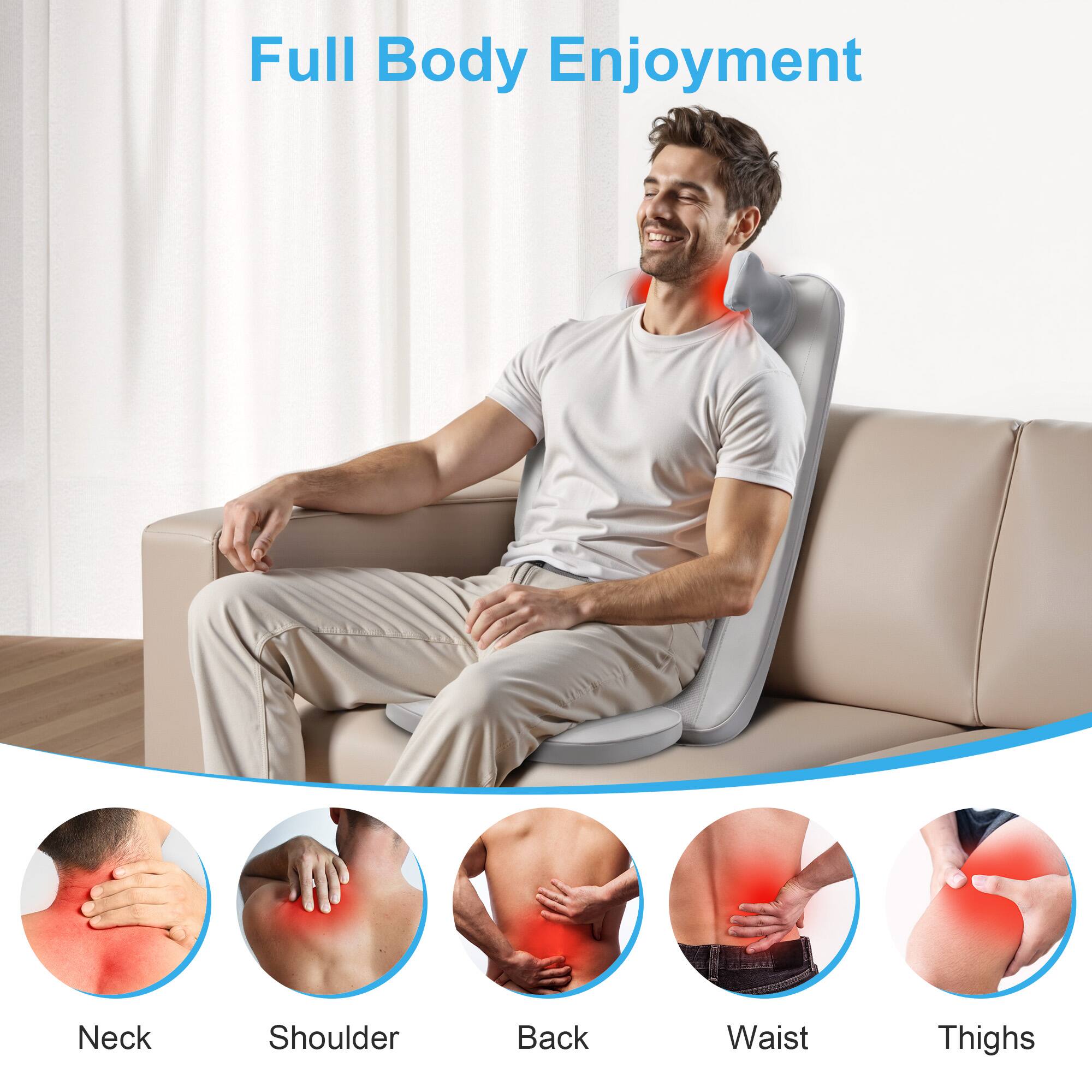 Full Body Enjoyment

Neck  
Shoulder  
Back  
Waist  
Thighs