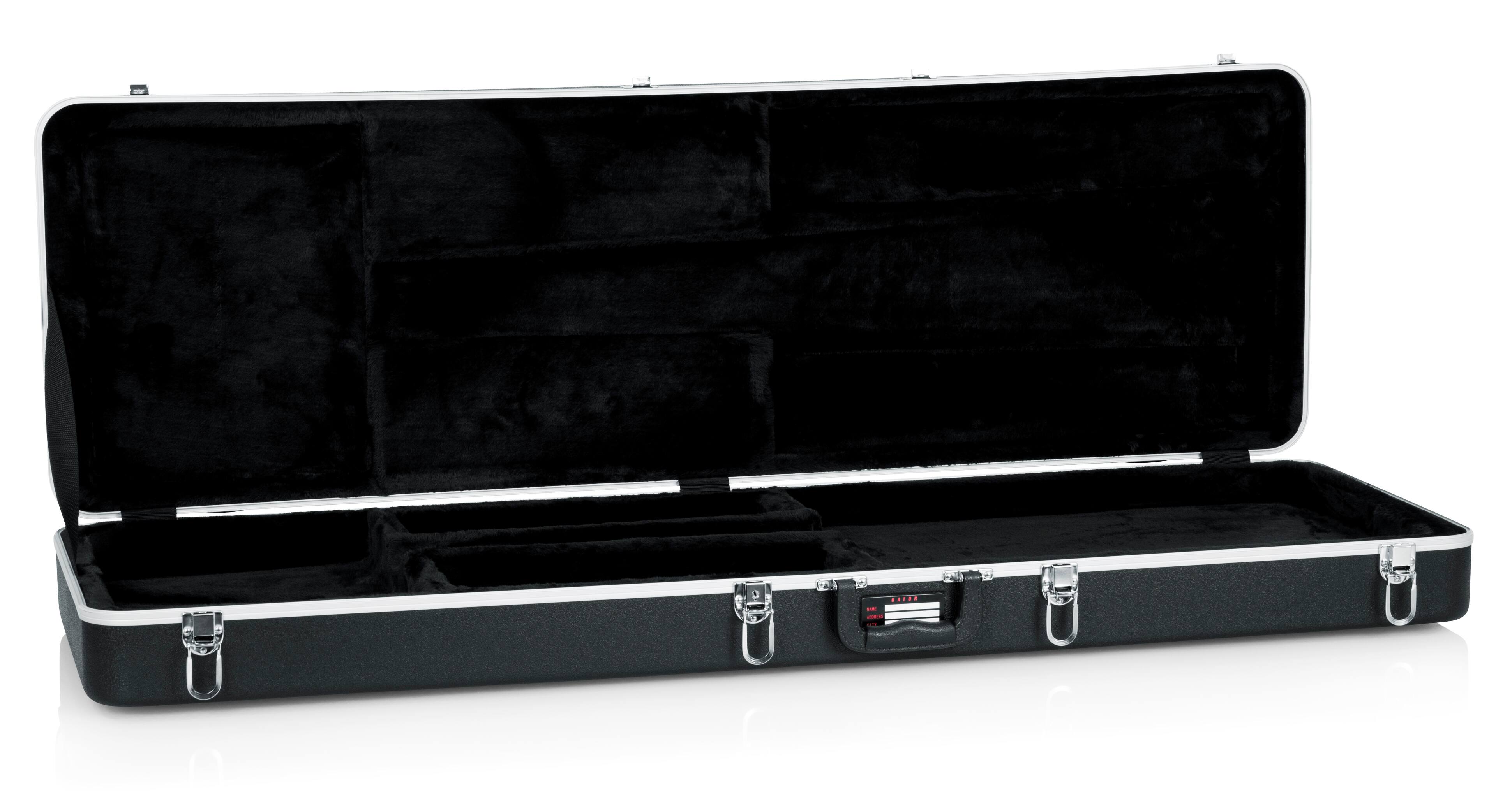 Alt View 12. Gator Cases - Deluxe Molded Bass Case - Black.
