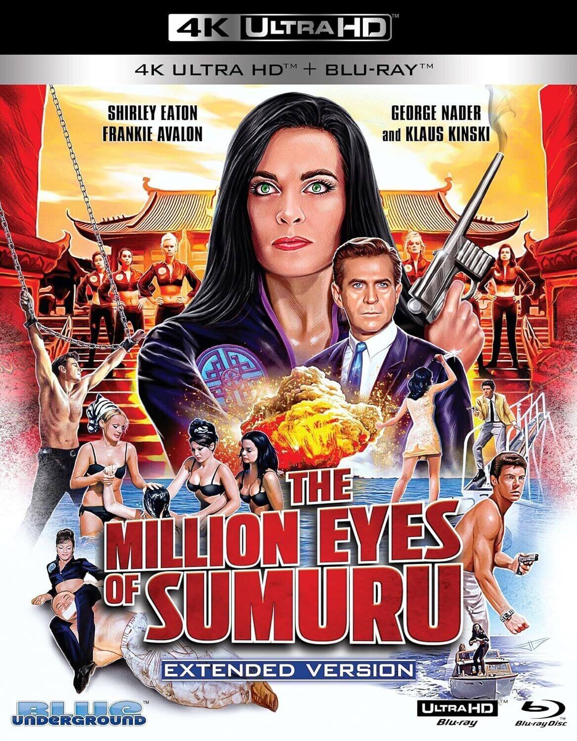 The Million Eyes Of Sumuru  - 4K Blu-Ray