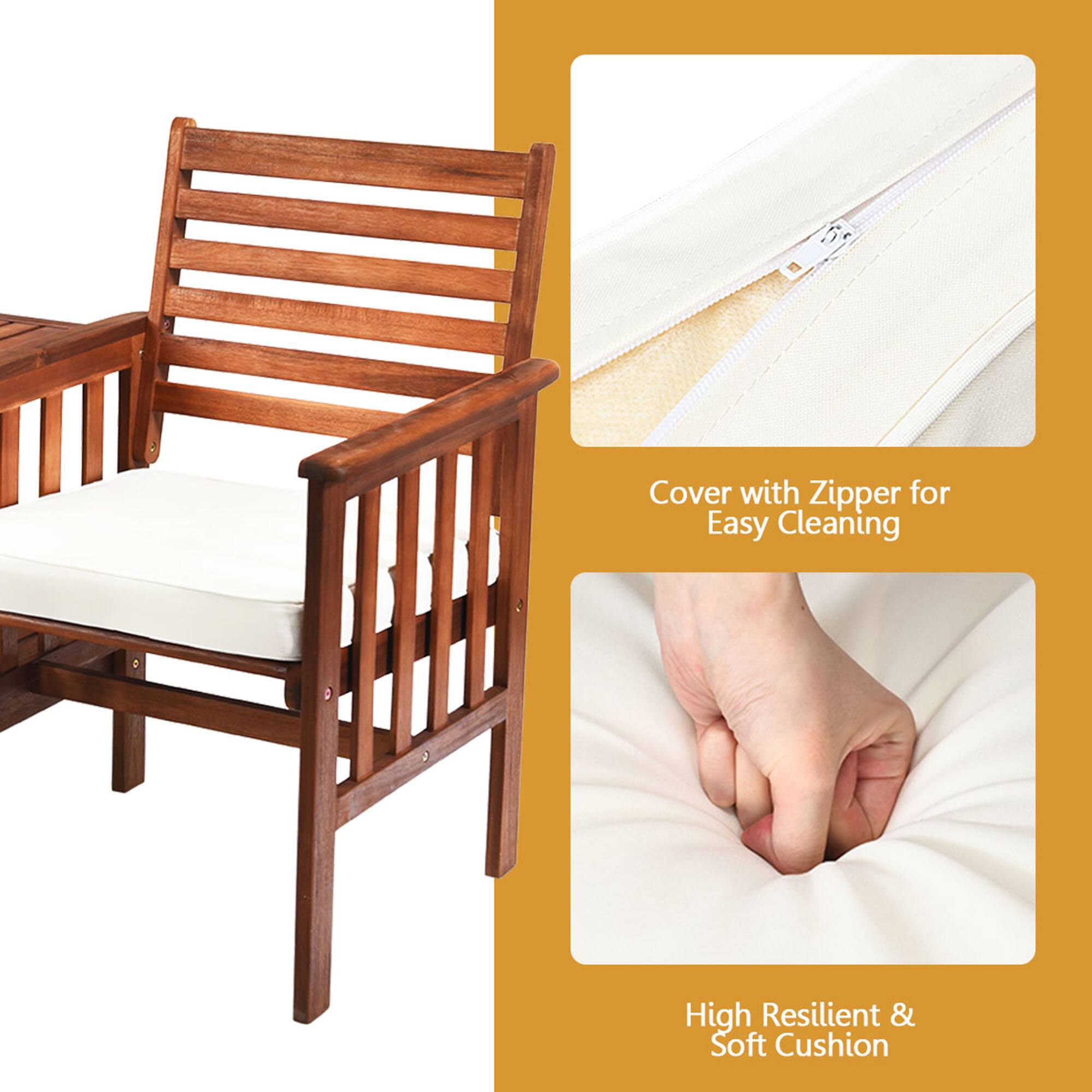 Cover with Zipper for Easy Cleaning

High Resilient & Soft Cushion