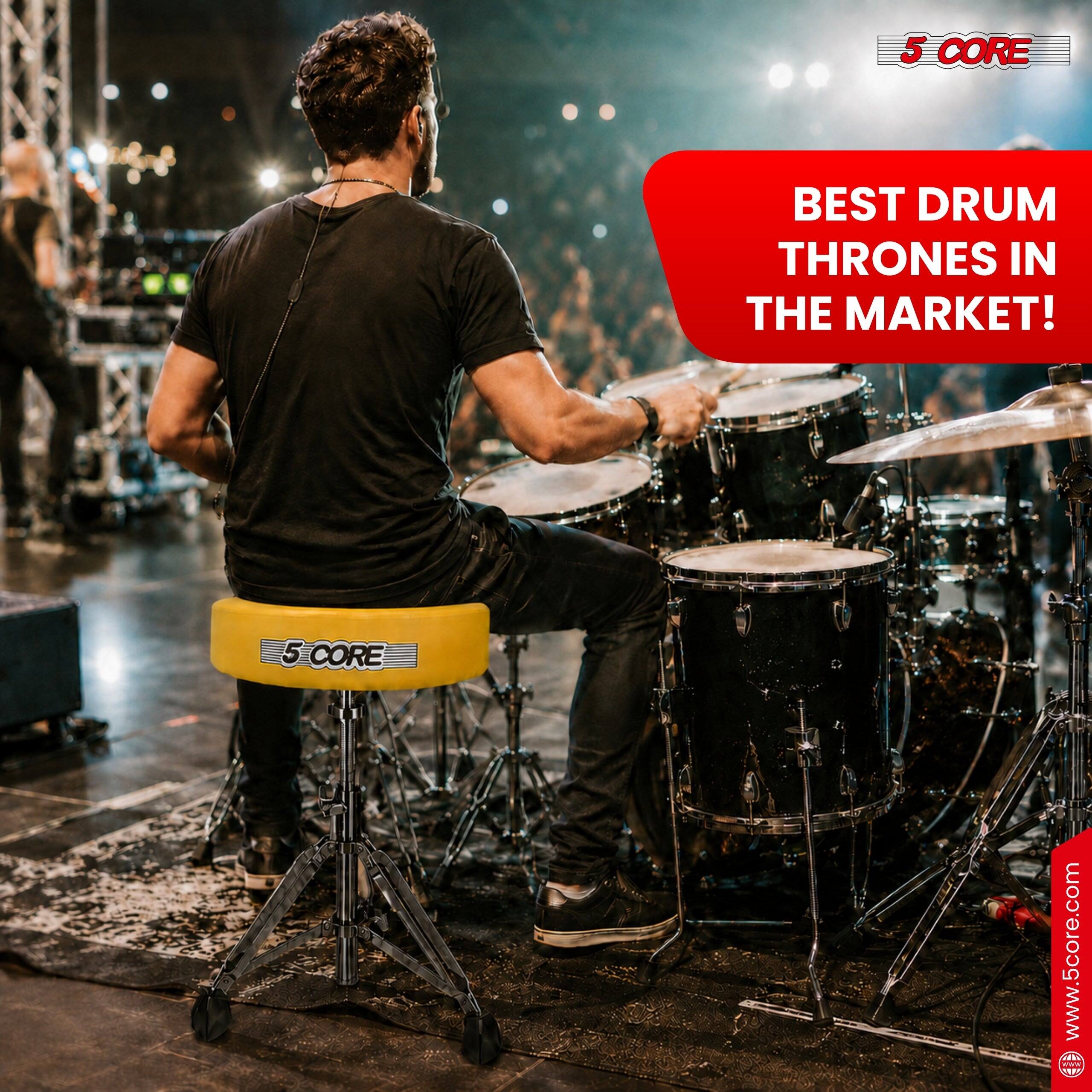 5 CORE BEST DRUM THRONES IN THE MARKET!  
5 CORE  
www.5core.com