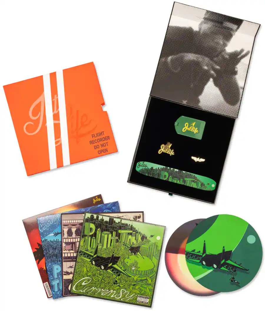 Currency Rapper Vinyl Curren$y Jet Life: The Pilot Talk Collection VINYL LP - Best Buy