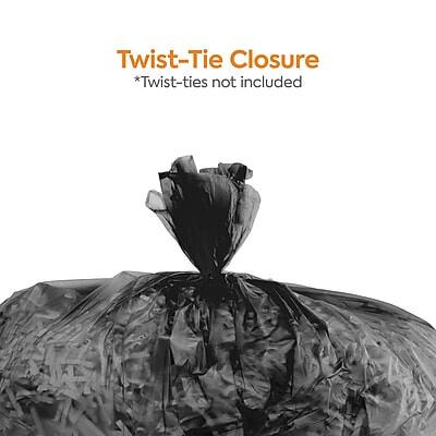 Twist-Tie Closure  
*Twist-ties not included