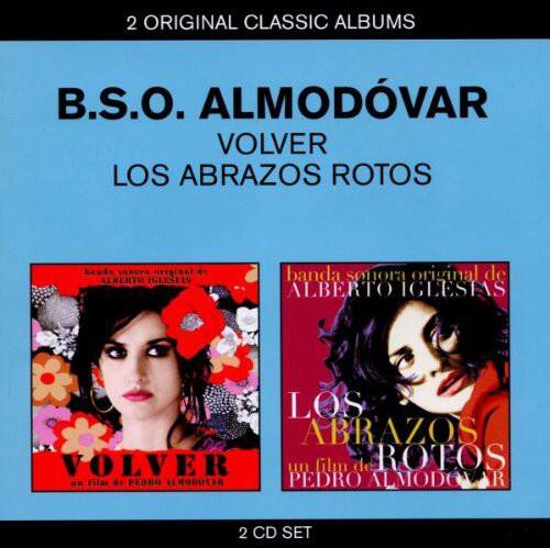 2 ORIGINAL CLASSIC ALBUMS

B.S.O. ALMÓDÓVAR
VOLVER
LOS ABRACOS ROTOS

banda sonora original de
ALBERTO IGLESIAS
LOS ABRACOS ROTOS
un film de PEDRO ALMÓDÓVAR

2 CD SET