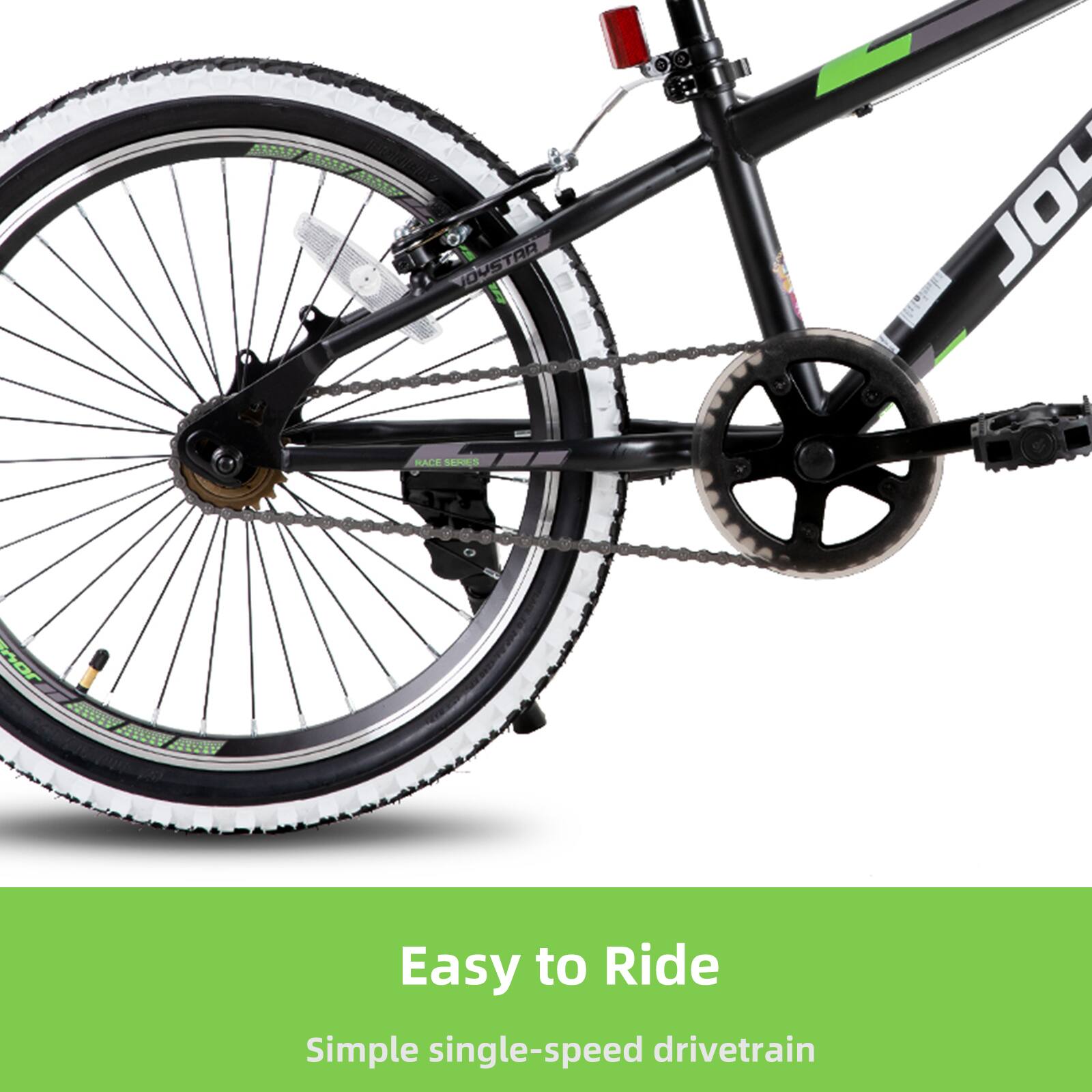 A10M A73P a JOUSTAA TAR no RACE SEMIES or Easy to Ride Simple single-speed drivetrain