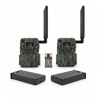 Front. Browning - Browning Trail Camera - Defender Wireless Vision Pro HD AI 46MP Bundle.