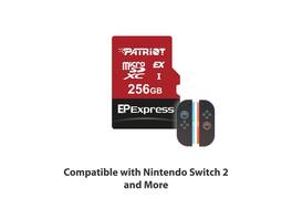Patriot - EP Series 256GB microSDXC Memory Card with Adapter Model Express