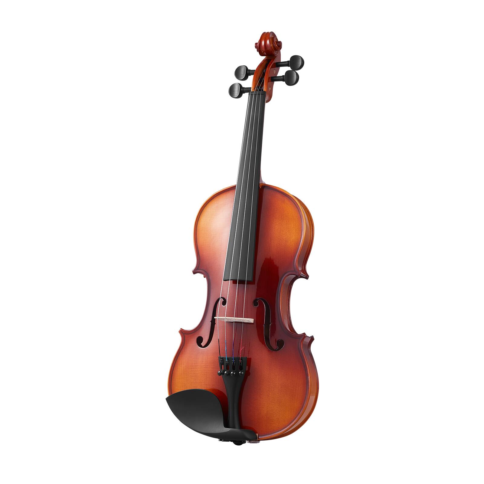 Alt View 5. VEVOR - Violin 4/4 Full Size for Adults, Violin Fiddle Set for Beginners Student with Hard Case,Rosin, Bow,Shoulder Rest,Bridge - Brown.