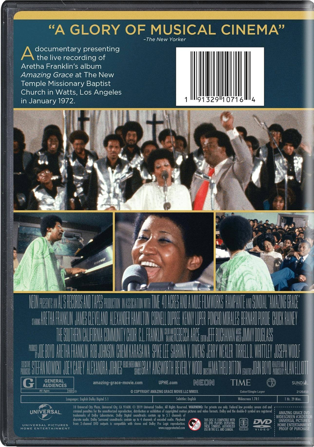 Angle. Amazing Grace [DVD].