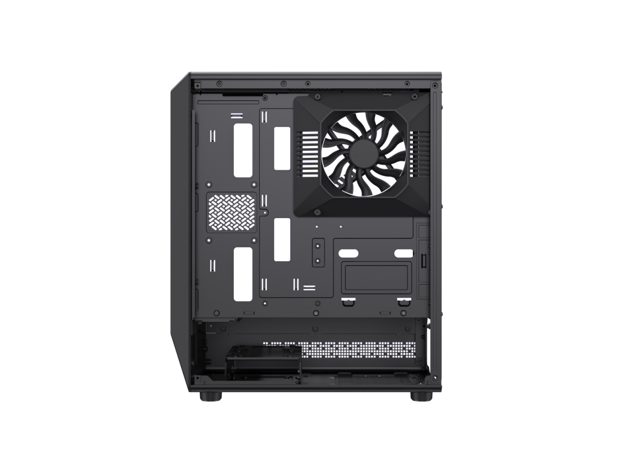 Alt View 2. GAMEMAX - GAMEMAX Vista COC AB Black ATX Mid Tower Case (Computer Cases - ATX Form) - Black.