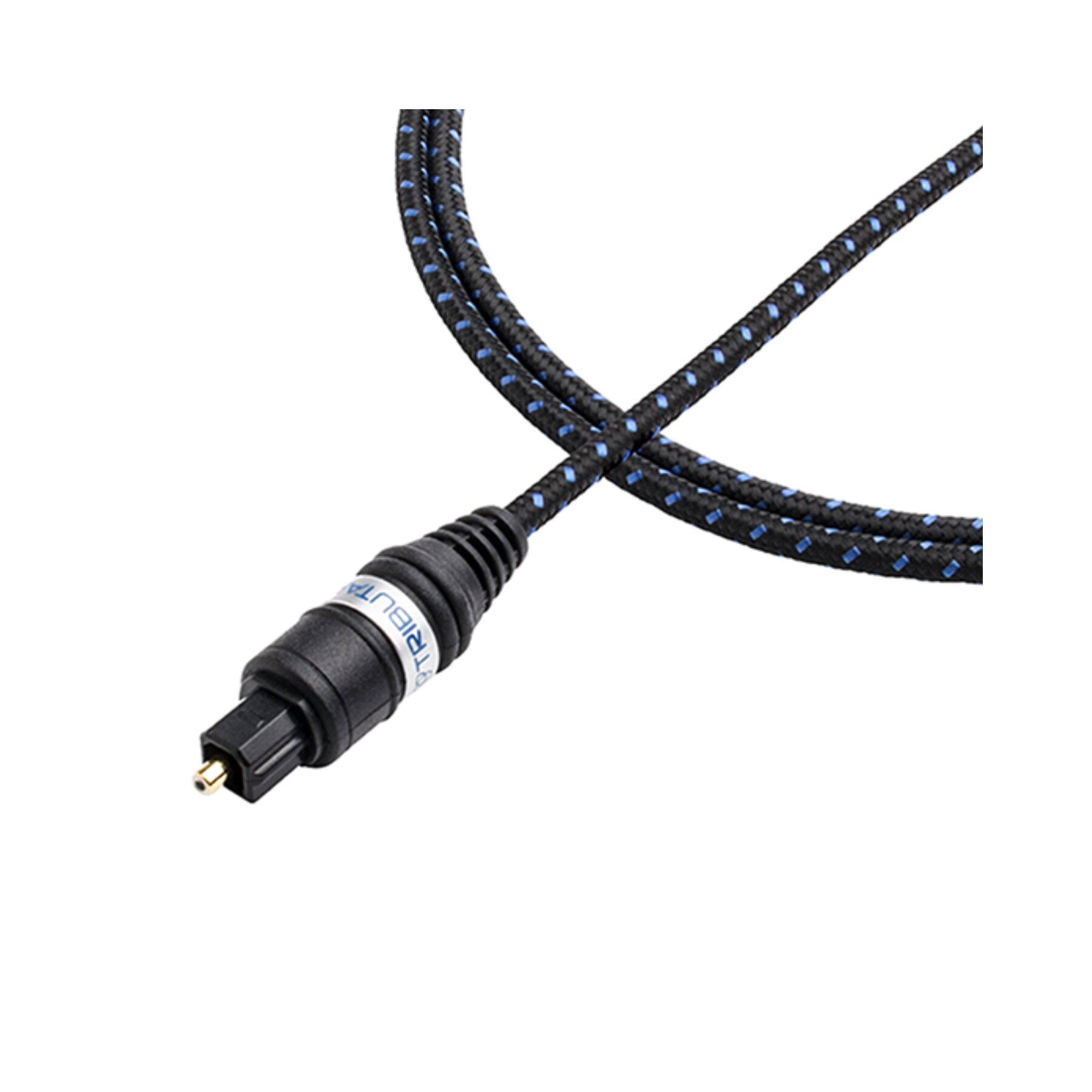 Angle. Tributaries - Model 4AO Optical Cable - 1M - Black.