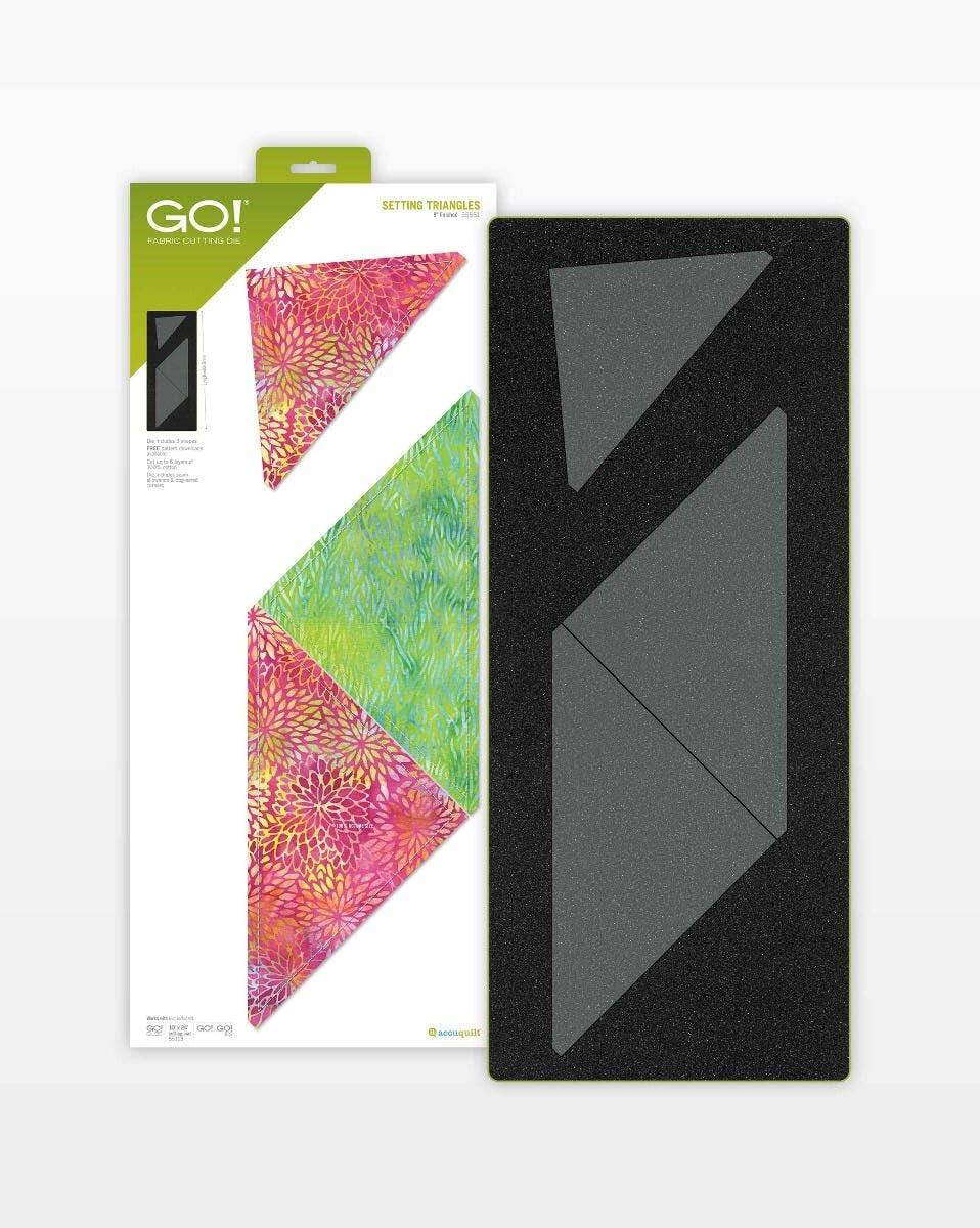 SETTING TRIANGLES GO! FABRIC CUTTING DIE