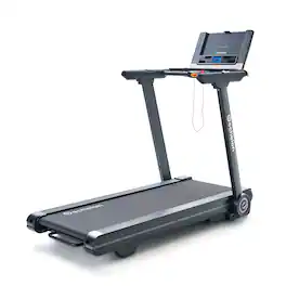 Echelon - Stride-6 Auto-Fold Treadmill for Running and Walking, Compact Design - Black