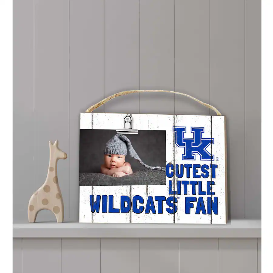 Jardine Kentucky Wildcats 8'' x 10'' Cutest Little Weathered Logo Clip ...