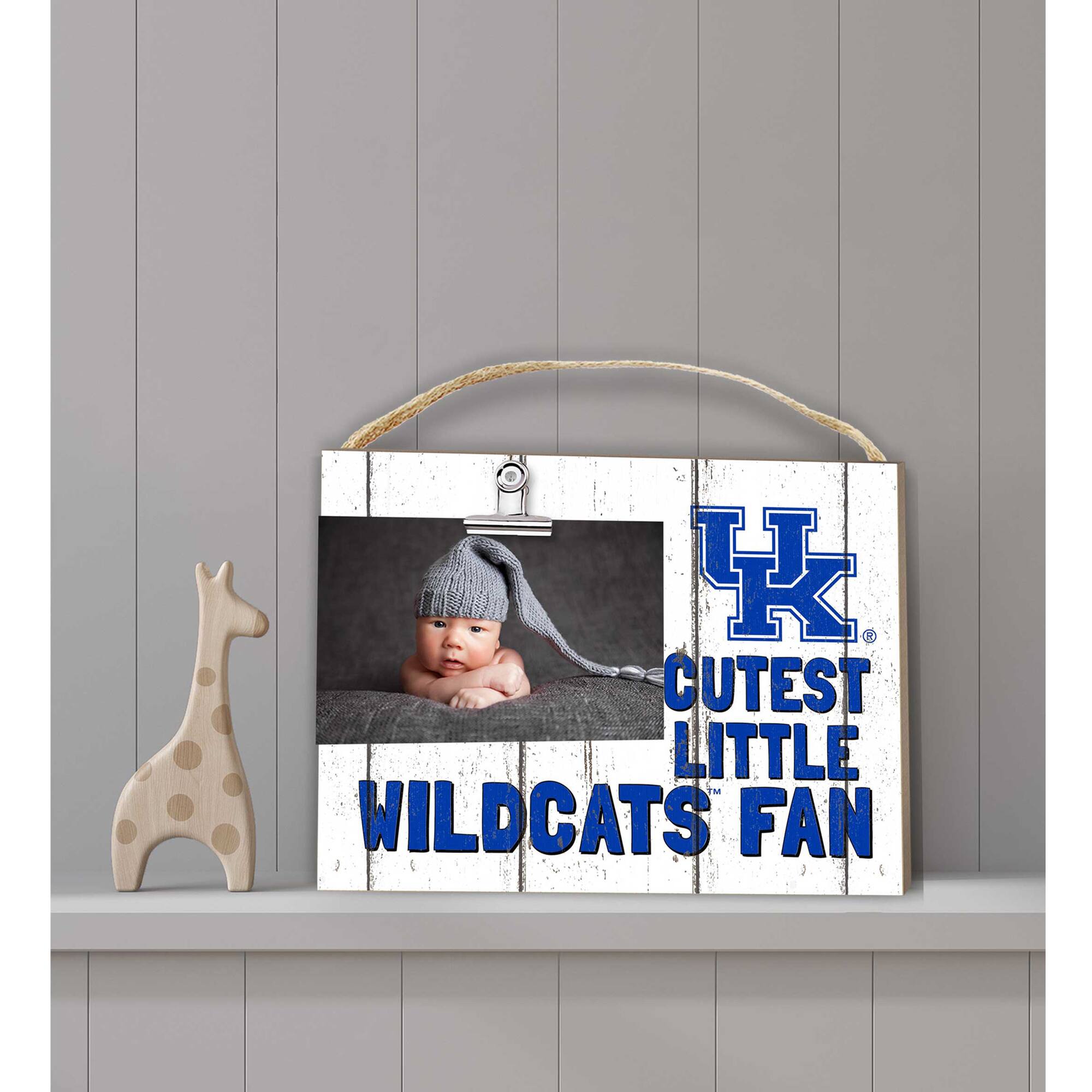 Jardine Kentucky Wildcats 8'' x 10'' Cutest Little Weathered Logo Clip ...