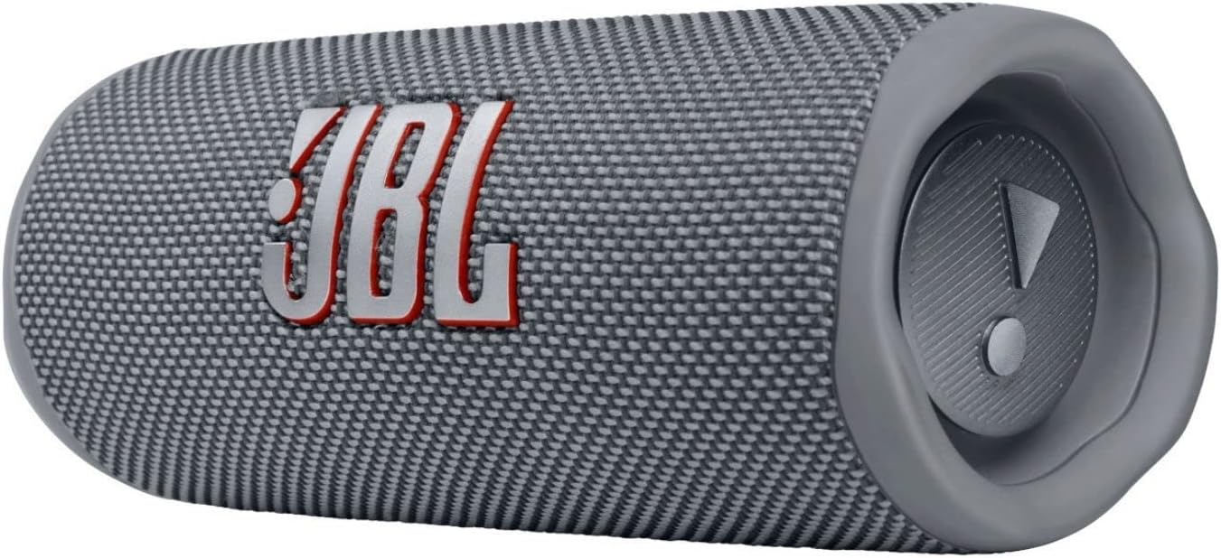 Angle. JBL - JBL FLIP 6 Portable Wireless Bluetooth Speaker Waterproof - Gray - Gray.