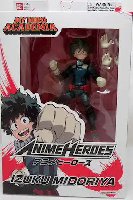 Bandai - ANIME HEROES - My Hero Academia - Midoriya Izuku Action Figure - Multicolor