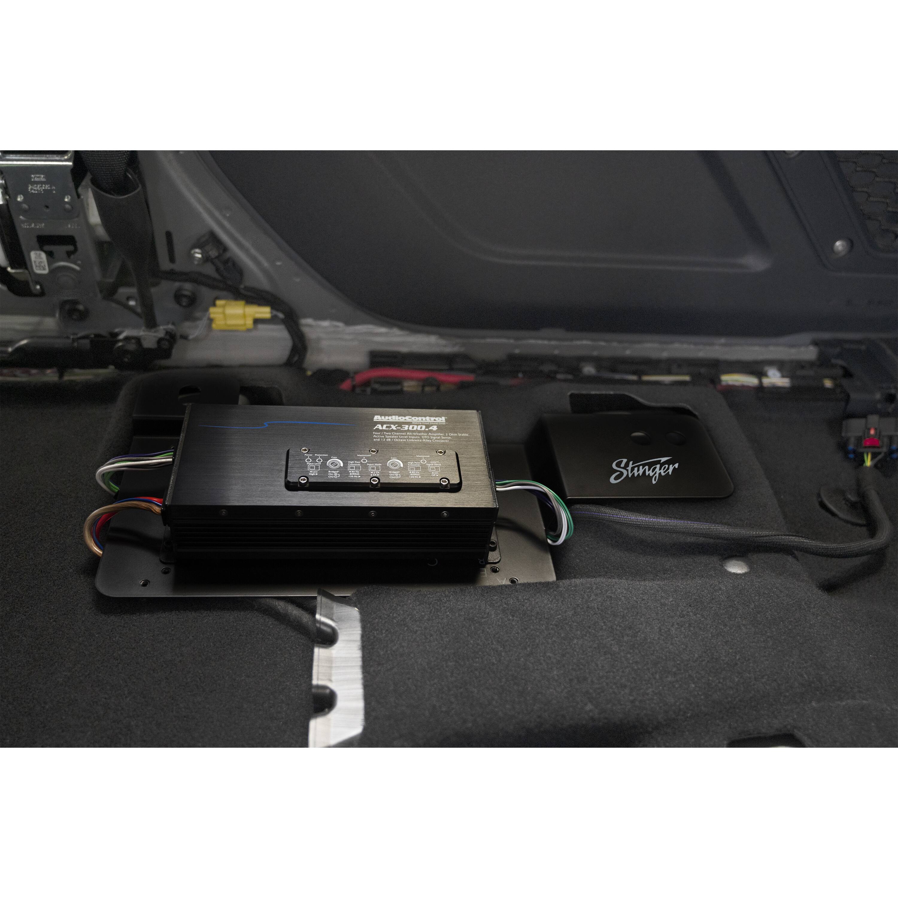 The text on the image reads "ACX-300. 100 - 300V DC Stinger."