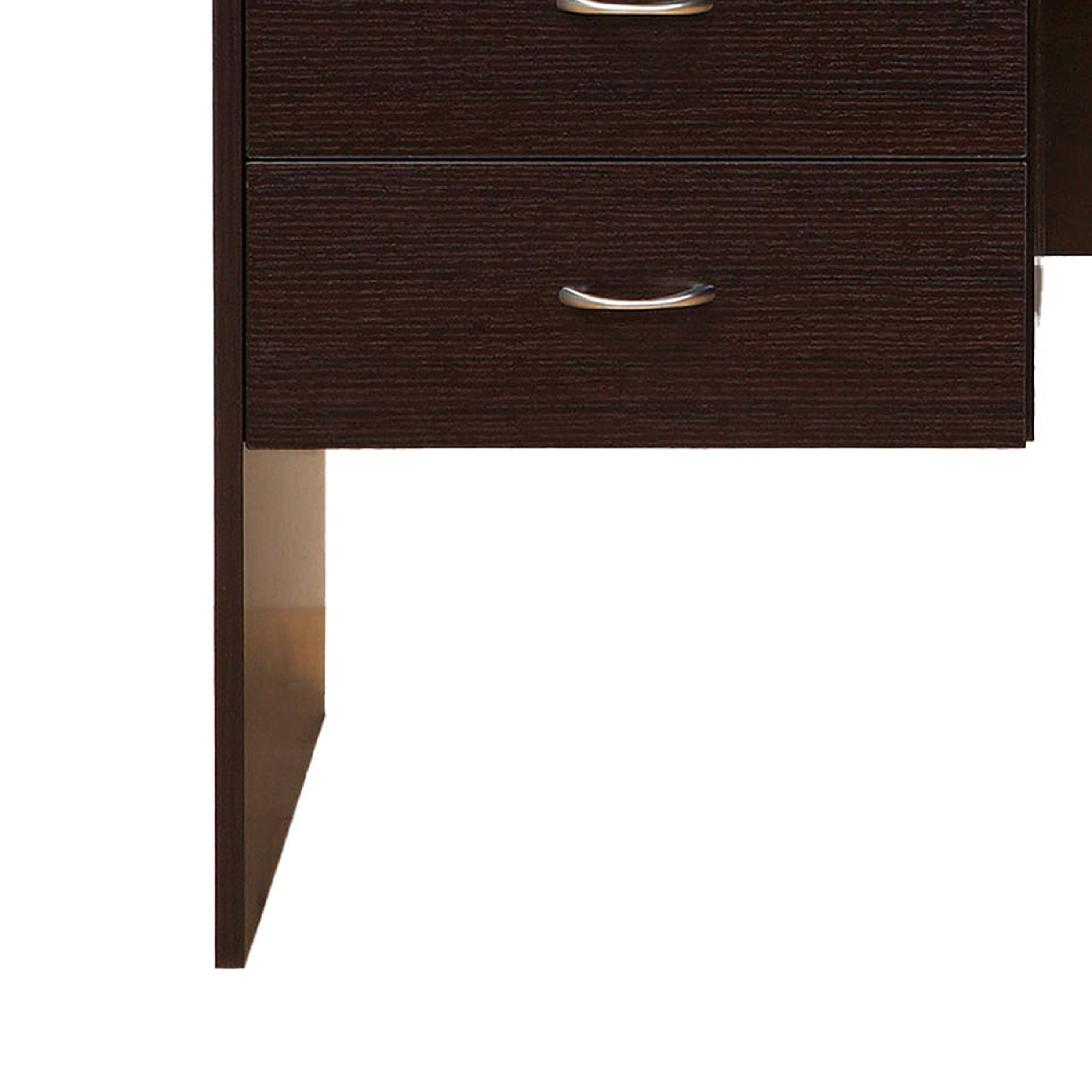 Manhattan Lane Sial Laptop Desk, 4 Drawers, 40 Inch, Composite Board ...