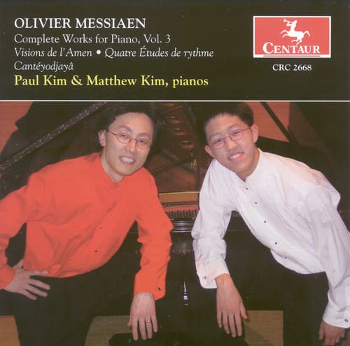 Paul Kim - Visions de L'amen for 2 Pianos / Quatre Etudes   - COMPACT DISCS [CD] price history on PriceWatchPro