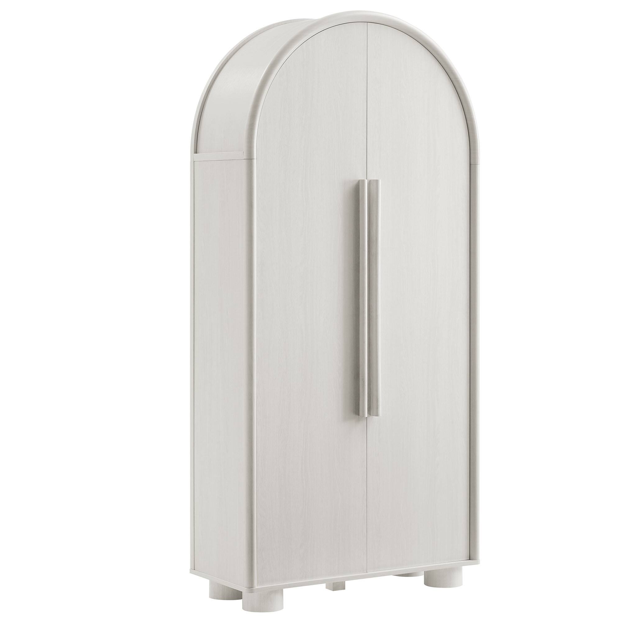 Angle. Modway - Bellamy Tall Arched Storage Cabinet by Modway - Ash.