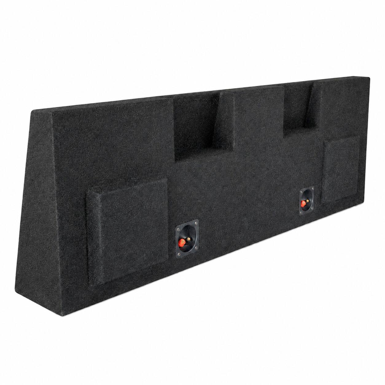 Alt View 5. SoundBox - SoundBox LCE-F009/12F, Ford F250/ F350/ F450 Crew Cab Dual 12 Subwoofer Enclosure, 2008-2016.