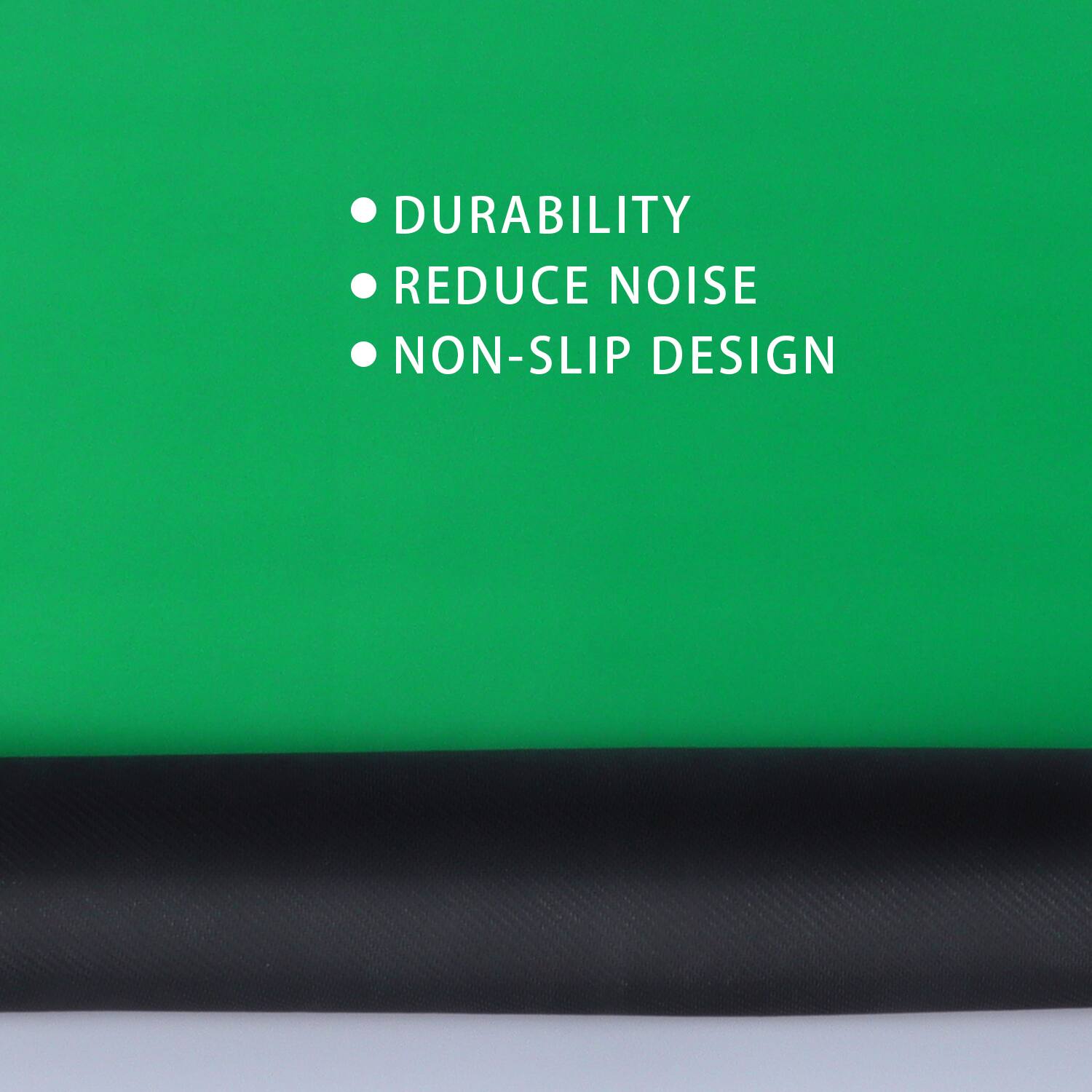 DURABILITY, REDUCE NOISE, NON-SLIP DESIGN
