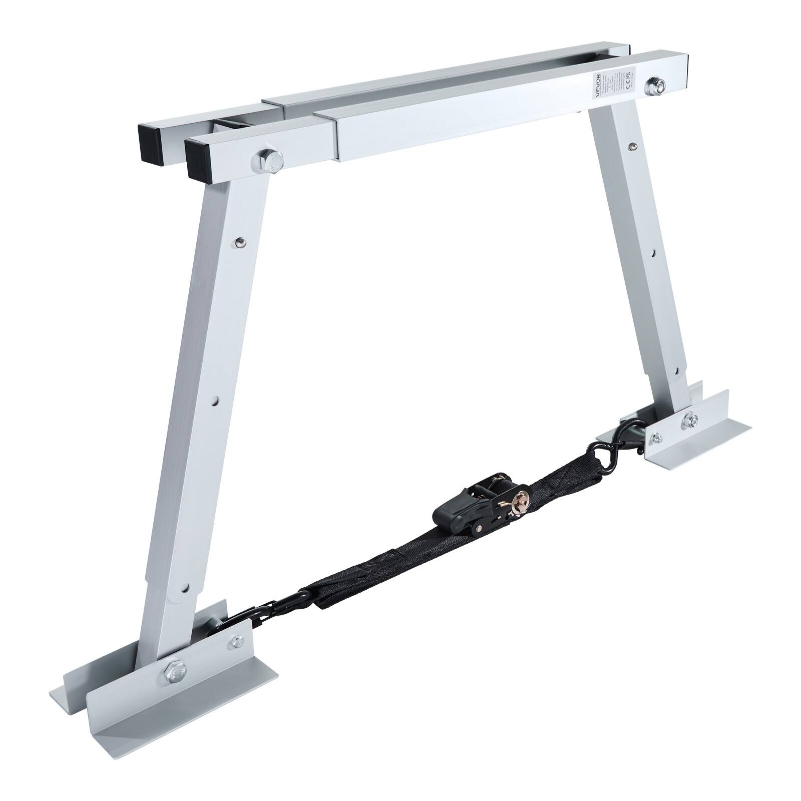 Alt View 5. VEVOR - Universal RV Stabilizer,RV Bumper Stabilizer for Trailers, Campers,Fifth Wheel, Compact Foldable Design for Easy Storage - Silver.