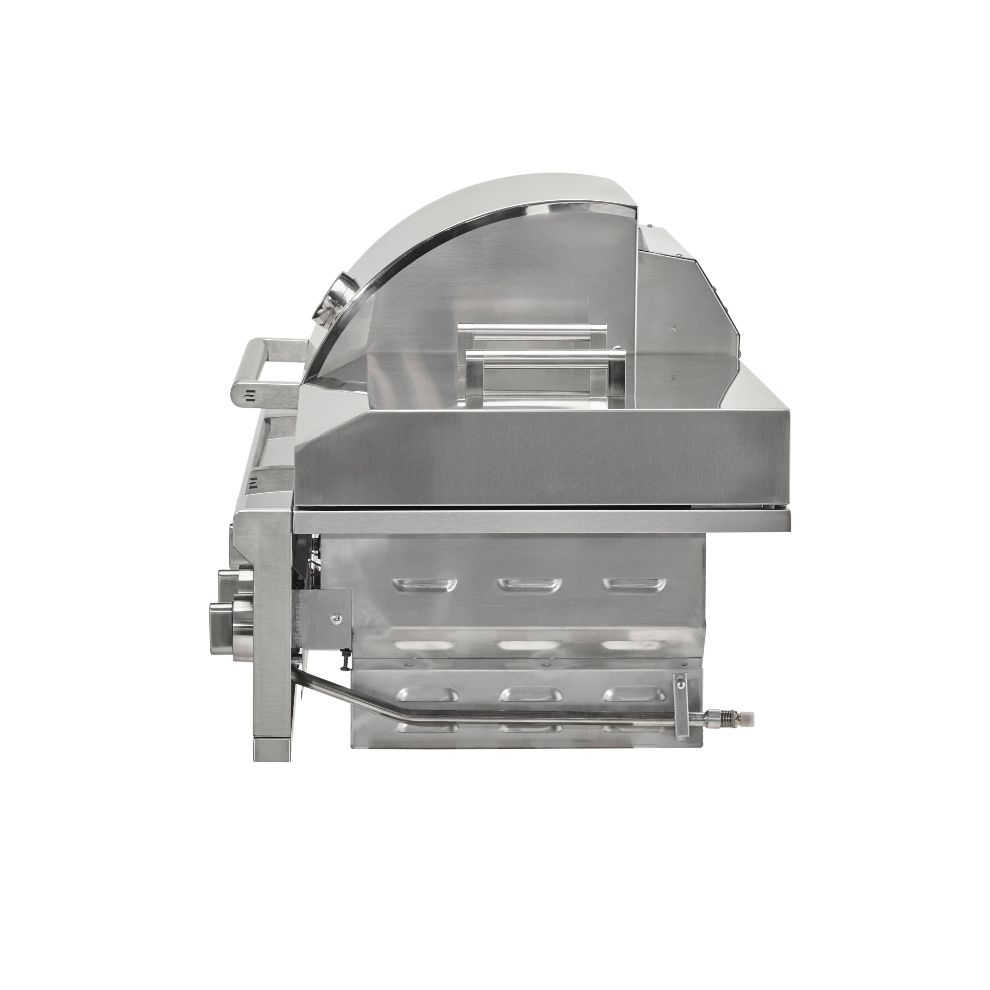 Alt View 1. Coyote Outdoor Living - 50" Coyote Outdoor Living Combination Natural Gas (NG) Grill and Flat Top Grill - Stainless Steel.