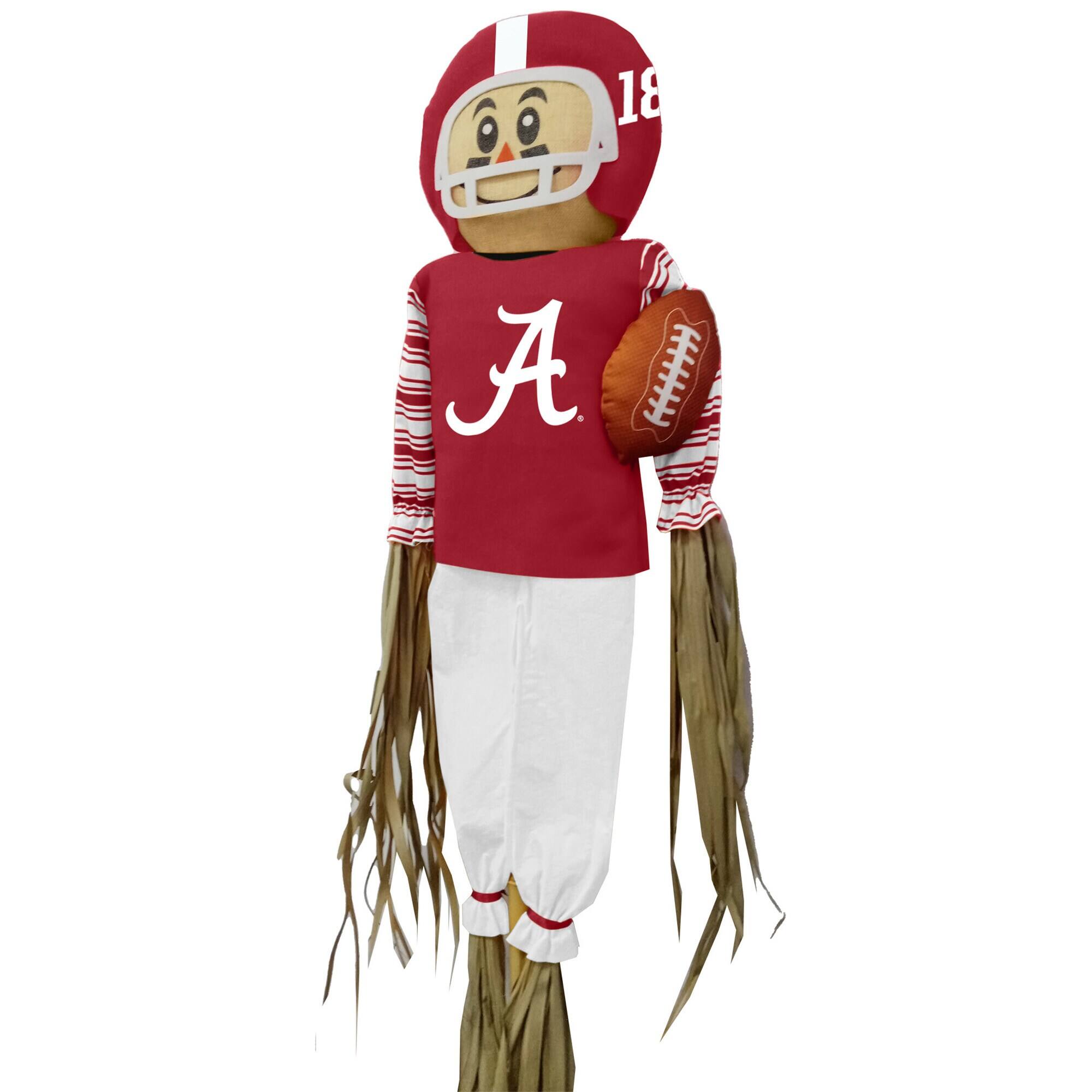 Alt View 1. Sporticulture - Alabama Crimson Tide 5' Team Pride Scarecrow - Multicolor.
