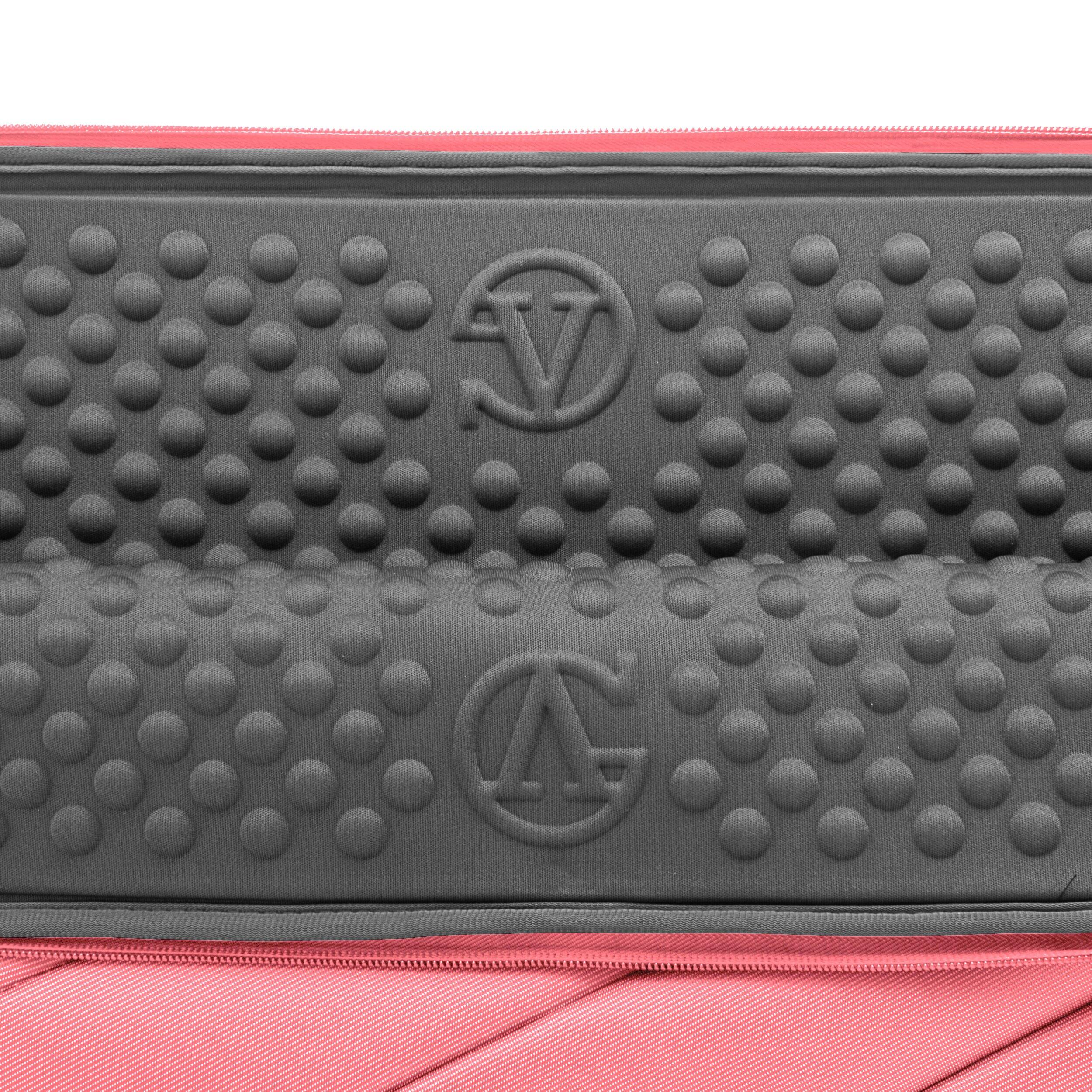 Alt View 8. Vangoddy - 15.6-inch Laptop Sleeve Nylon Shock-Absorbing Lining Dual Zippers Front, Rear Pockets - Pink.