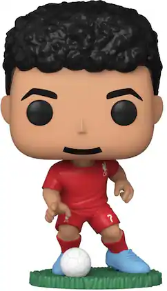 Funko - POP! SOCCER: LFC Luis Diaz - COLLECTIBLES - Multicolor