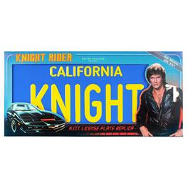 8tees Creative - Doctor Collector: Knight Rider K.I.T.T. License Plate Replica