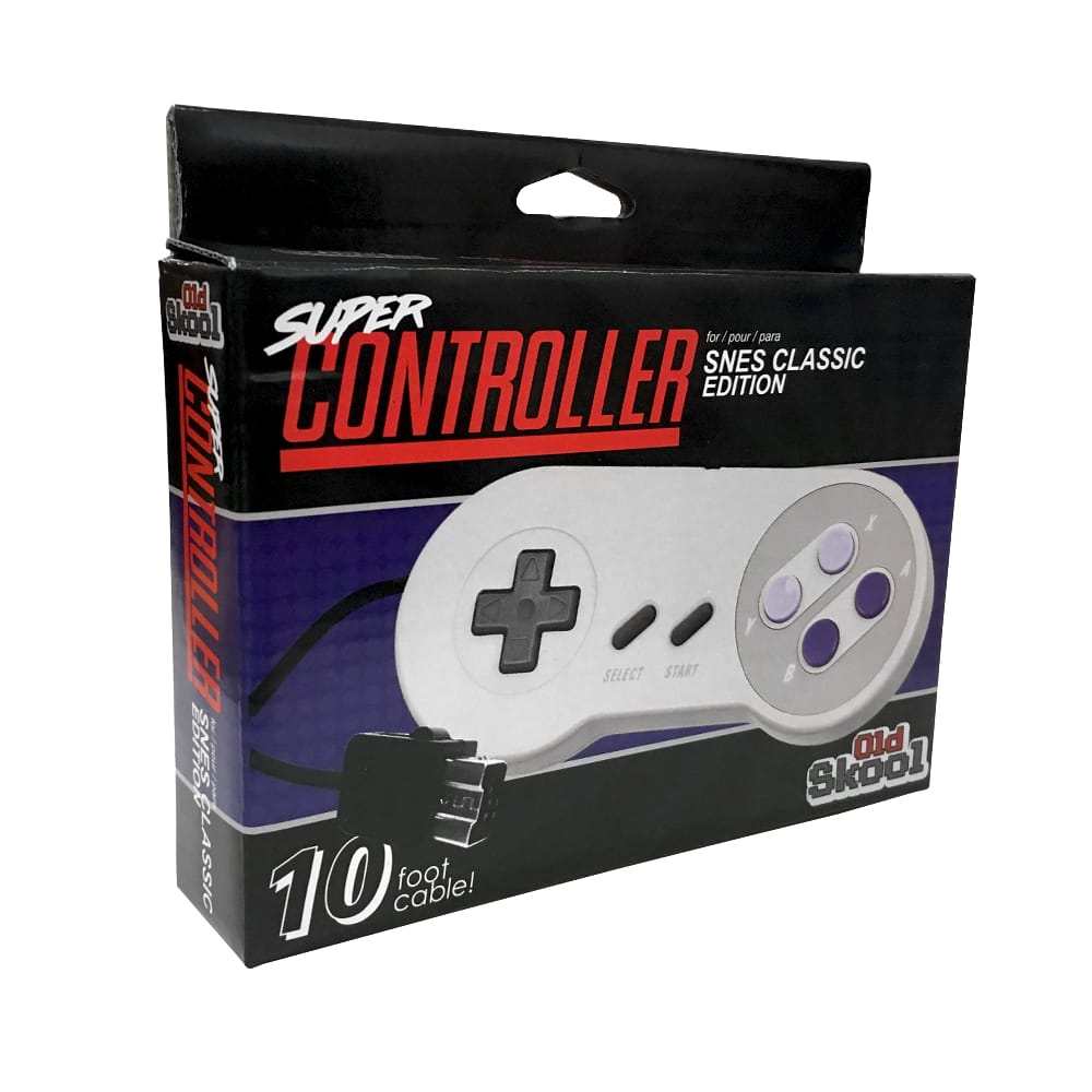 Old Skool - Controller for SNES Classic Edition - Gray price history on PriceWatchPro
