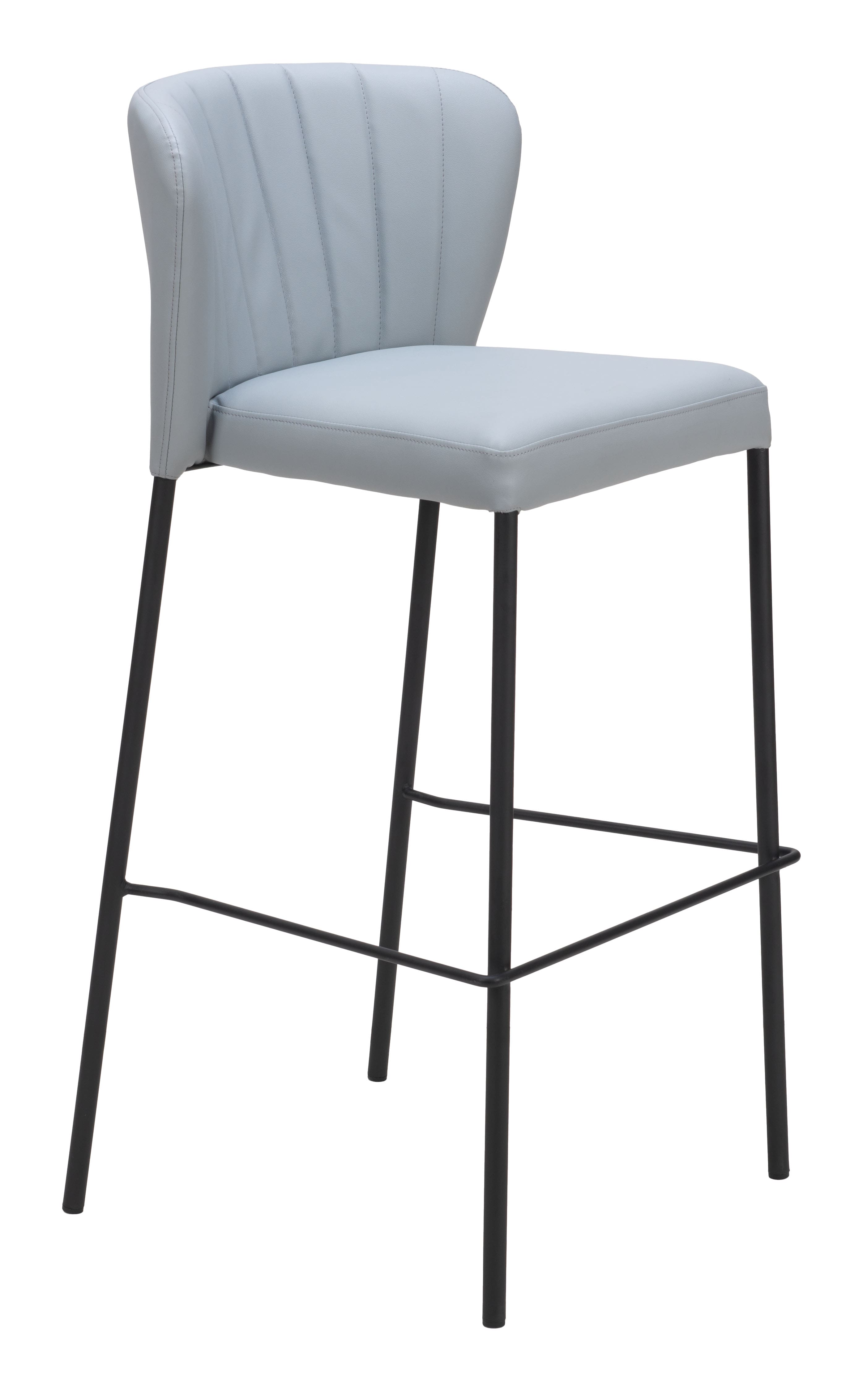 Hivvago - Linz Barstool (Set of 2) - Gray