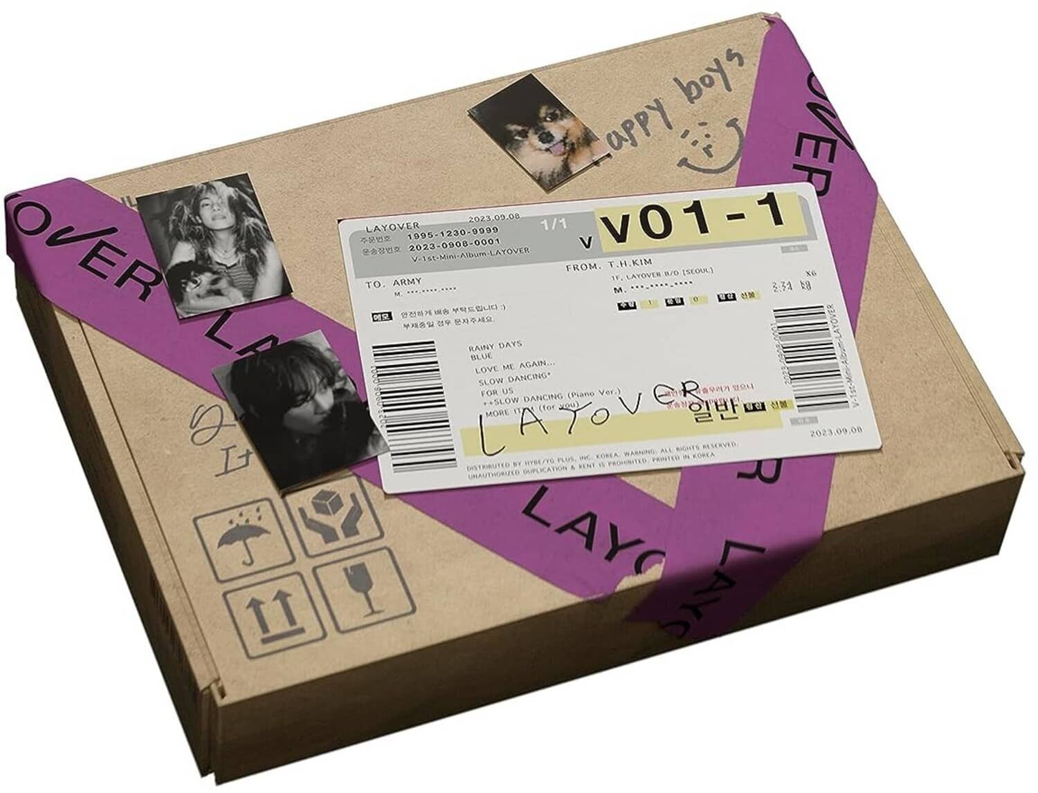 V (BTS) V 'Layover' 3 COMPACT DISCS [CD] - Best Buy
