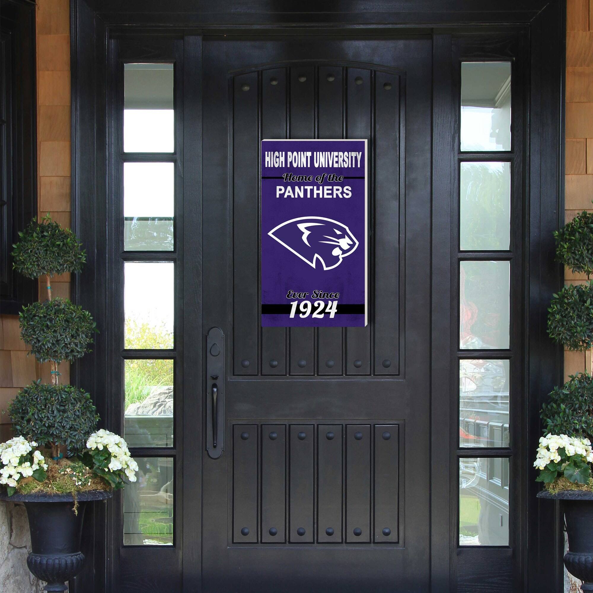 HIGH POINT UNIVERSITY  
Home of the PANTHERS  
Since 1924