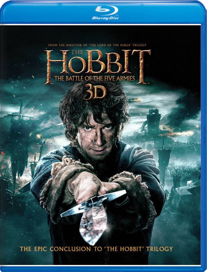 Front. The Hobbit: The Battle of the Five Armies [3D Blu-ray + Blu-ray].