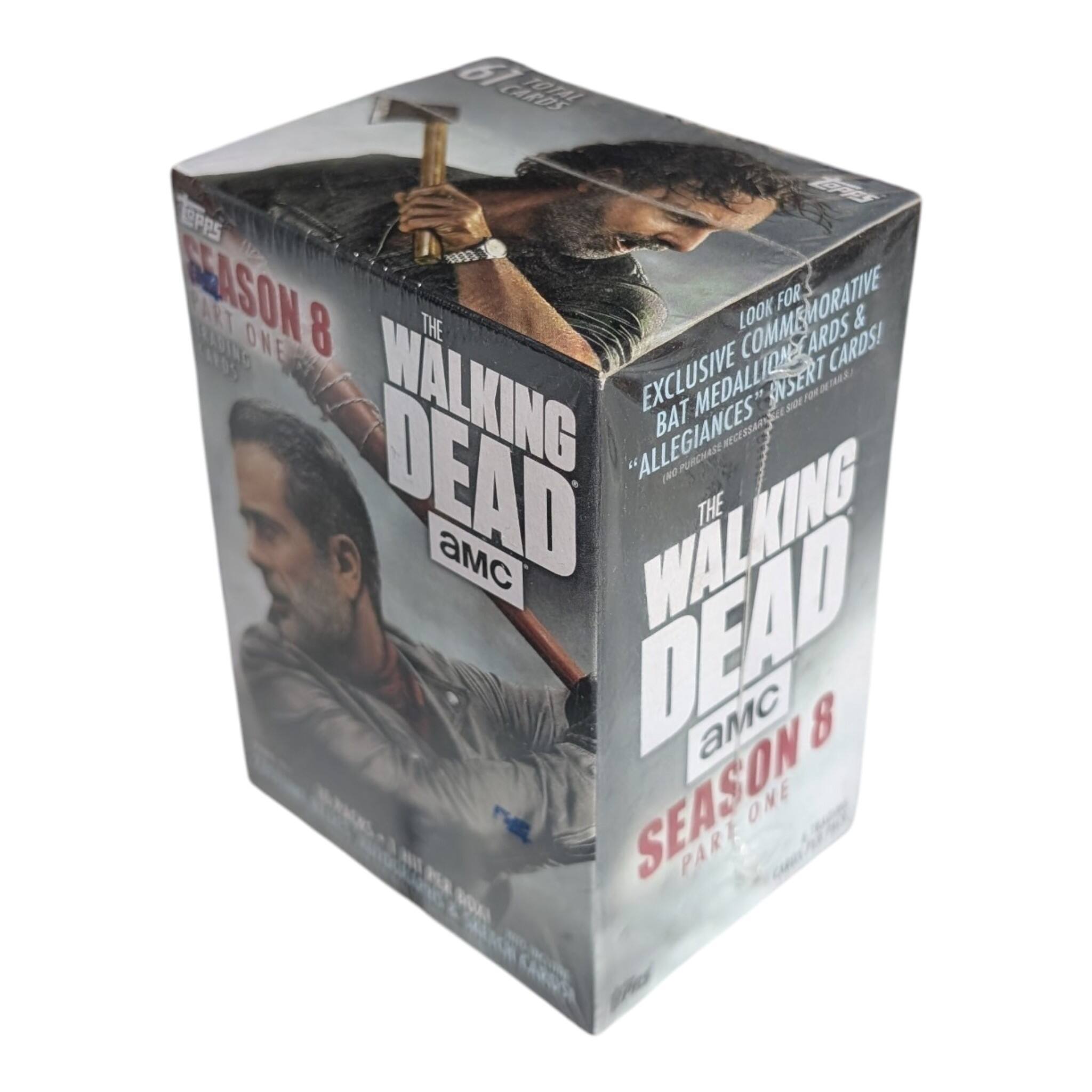 61 CARDS 2PPS EEE ART ASON ONE 8 THE WALKING DEAD AMC SEASON 8 PART ONE

LOOK FOR COMMEMORATIVE EXCLUSIVE MEDALLION INSERT CARDS! WALKING DEAD AMC 8 SEASON PART ONE

"ALLEGIANCES" BAT VESSAR