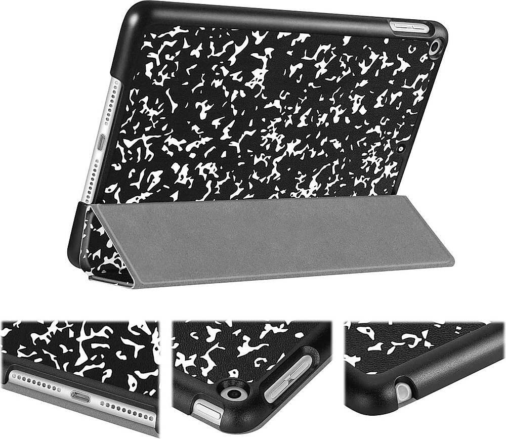 Alt View 13. SaharaCase - Folio Case for Apple iPad 10.2 (8th Generation 2020) and (9th Generation 2021) - Black/White.