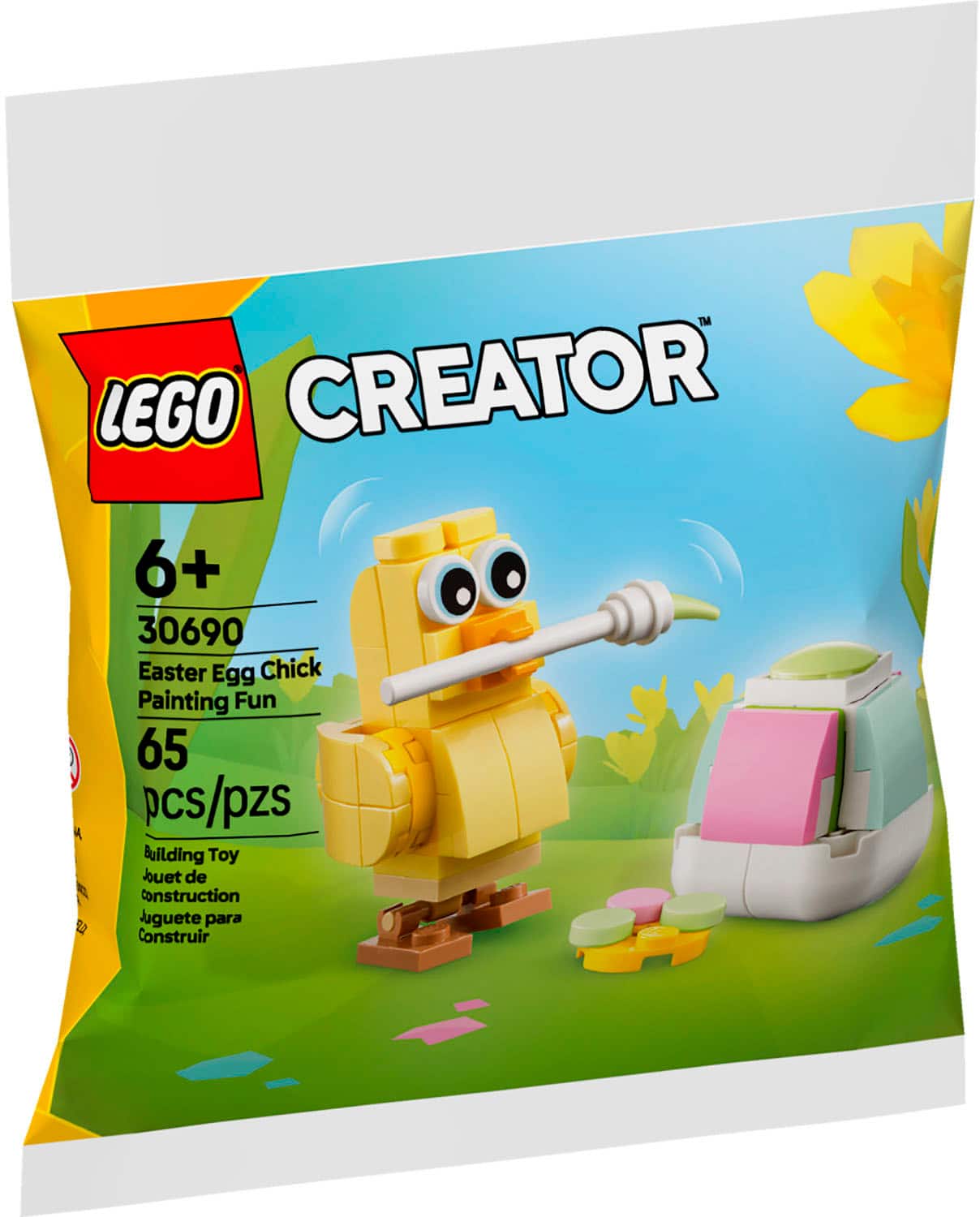 LEGO - Creator Easter Egg Chick Painting Fun Building Kit 30690 - Front_Zoom