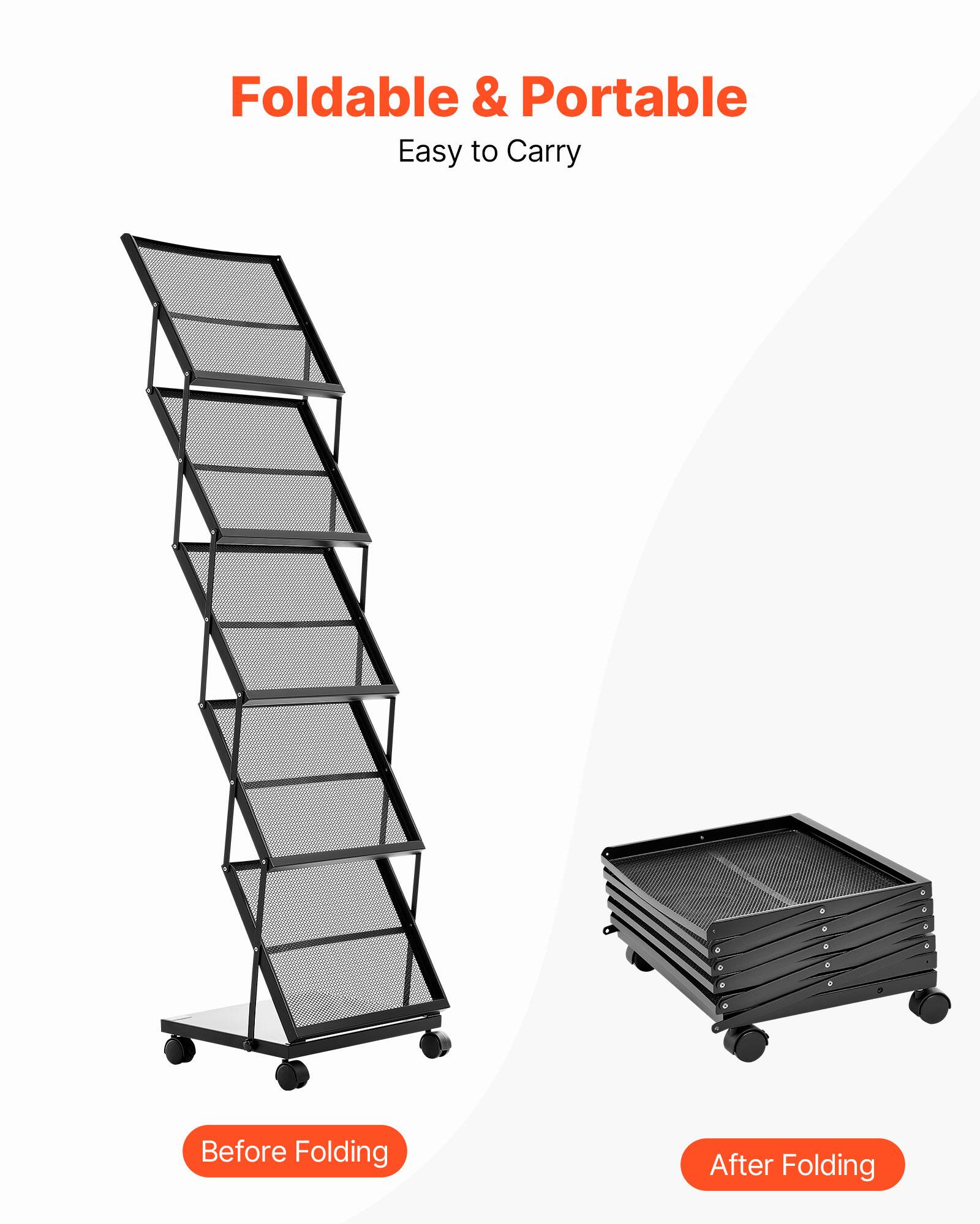 Foldable & Portable  
Easy to Carry  

Before Folding  
After Folding