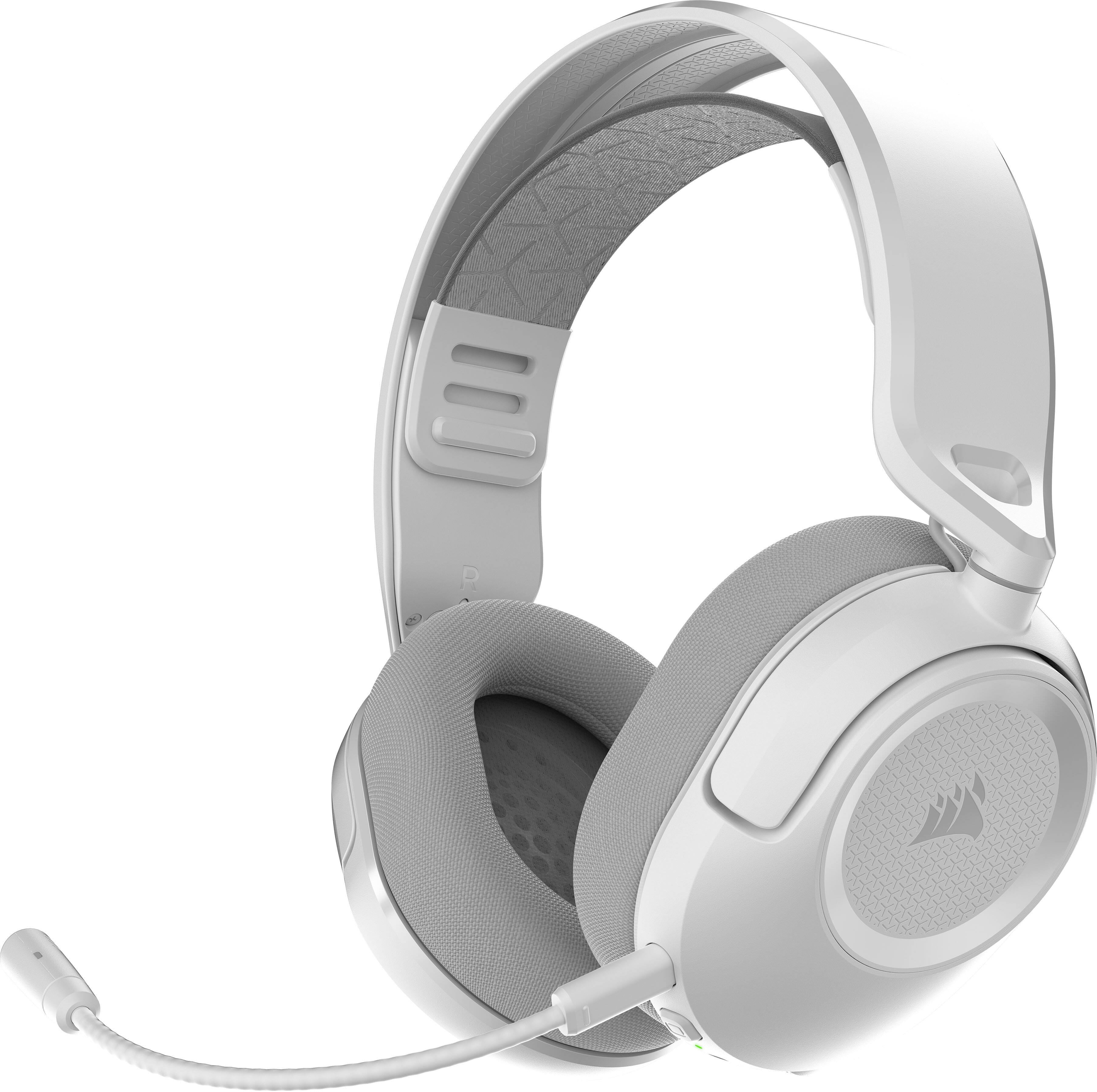 Alt View 6. CORSAIR - HS35 v3 Wireless Over-the-Ear Gaming Headset for PC,PS5,PS4, Nintendo Switch and Mobile - White.