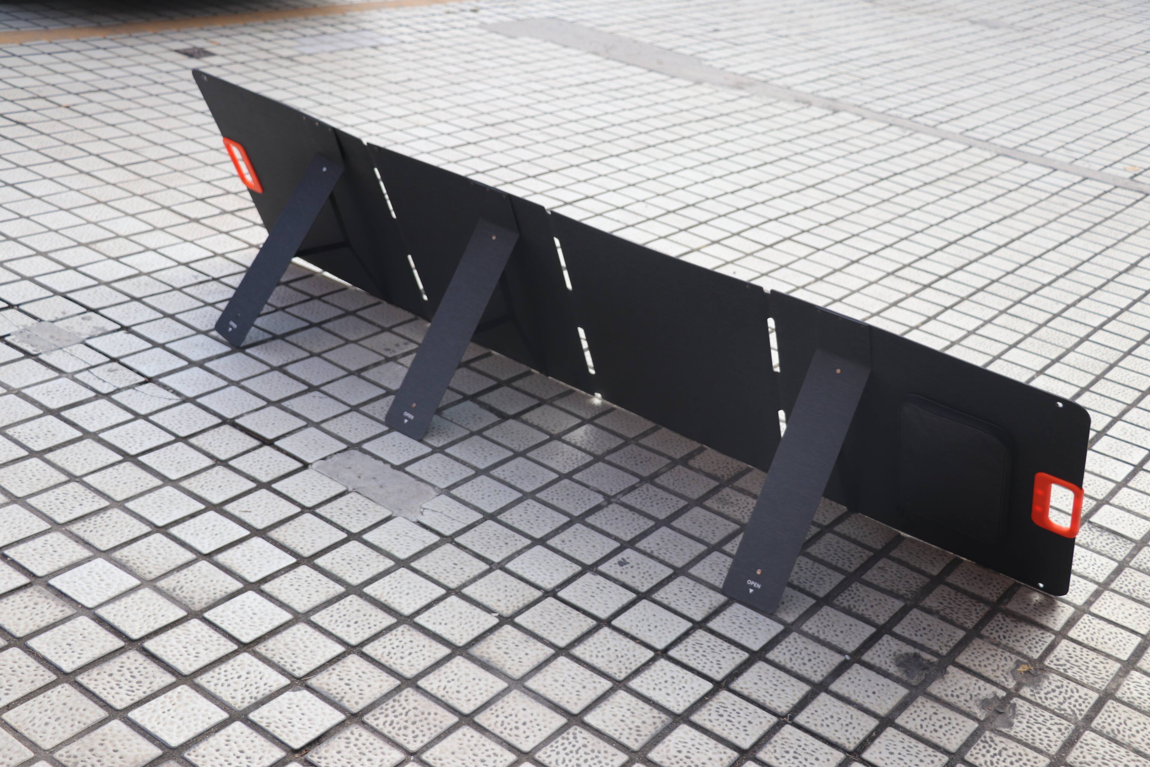 Alt View 5. Boyel Living - 1024Wh High-Efficiency Monocrystalline Foldable Solar Panel (Fits 1000W Pure Sine-Wave Power Station, 12V/USB).