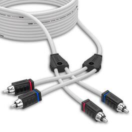 DS18 Audio - Marine RCA Interconnect Cable, 25 ft