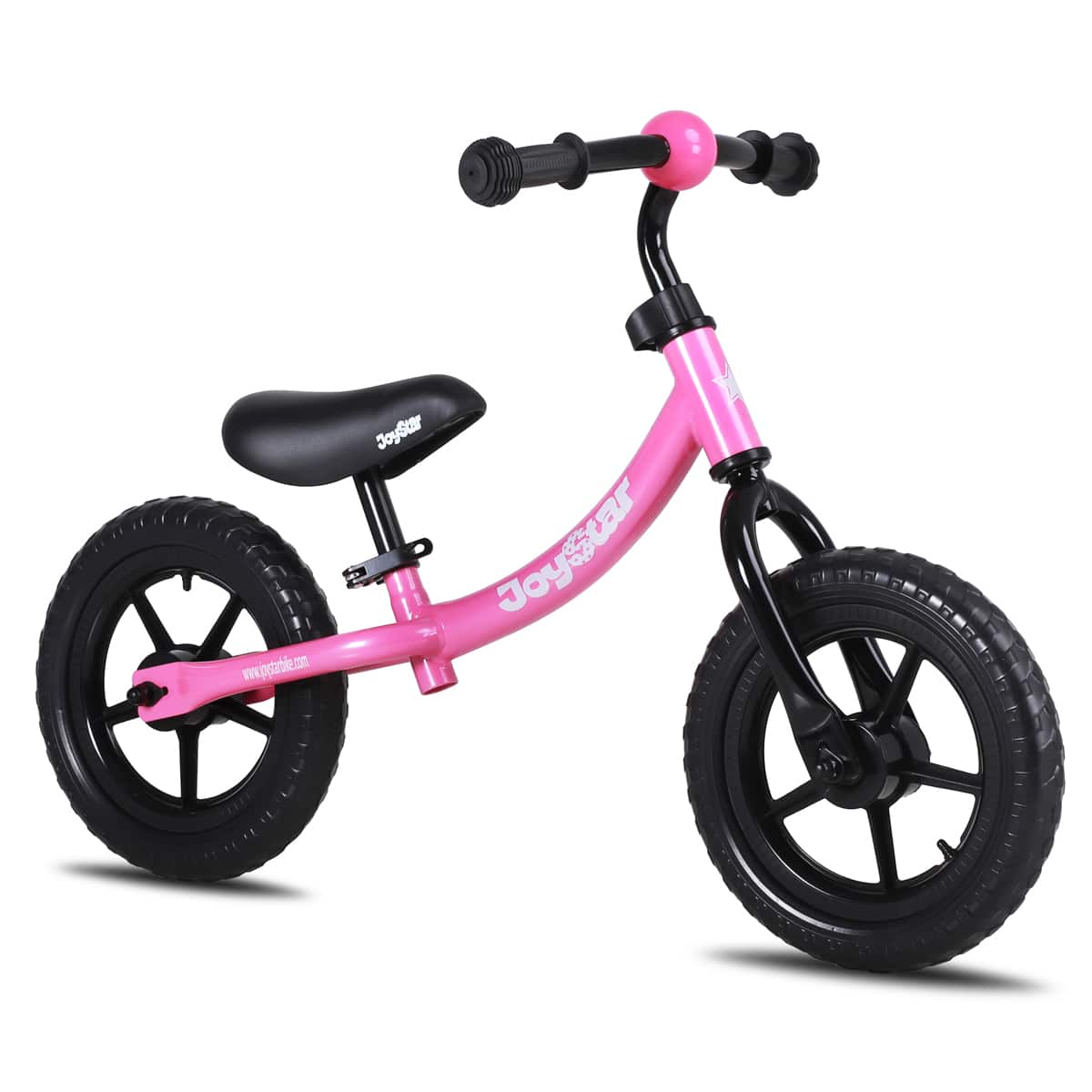 JOYSTAR - Marcher Toddler Balance Bike for Boys Girls Ages 18 Months to 5 Years Old, No Pedal Bike, 12" - Pink