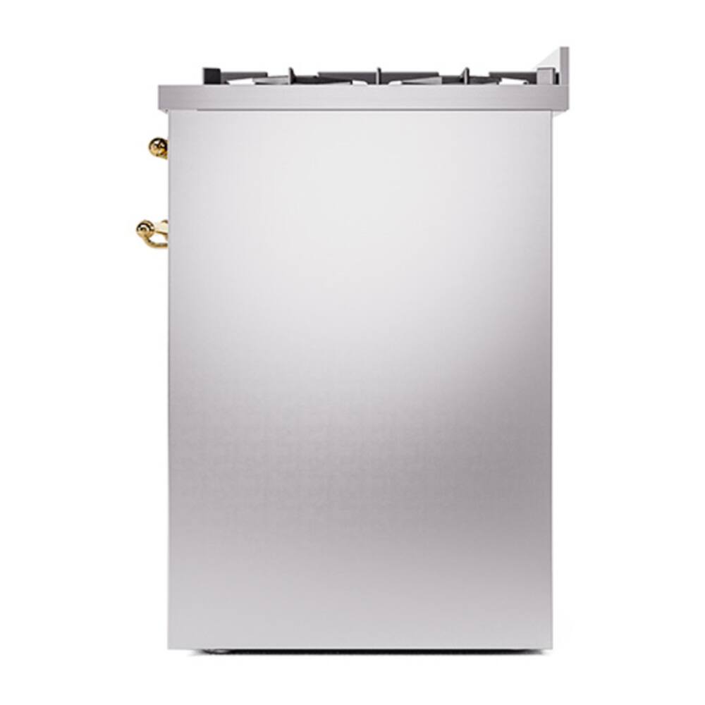 ILVE Nostalgie II Series 30 in. Dual Fuel Range with 5 Sealed Burners ...