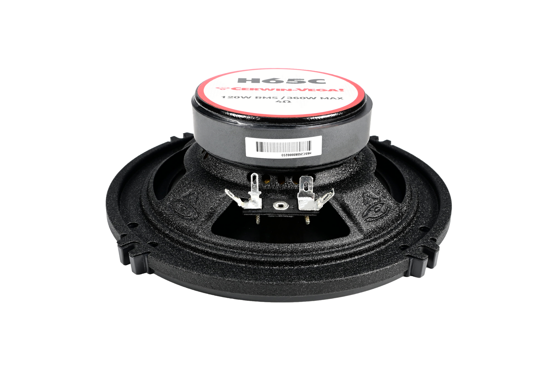 H65C  
CERWIN-VEGA!  
120W RMS / 360W MAX  
4Ω  

HMT WVODE MAX MEC52080000533