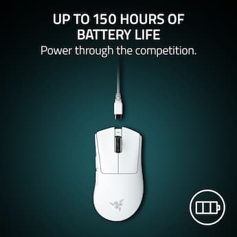 Razer DeathAdder V4 Pro Lightweight Optical Gaming Mouse with 150 Razer DeathAdder V4 Pro Lightweight Optical Gaming Mouse with 150